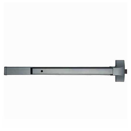 Cal-Royal Rim Exit Device, 48 Inch, Exit Only, Aluminum 5500EO48-ALUM